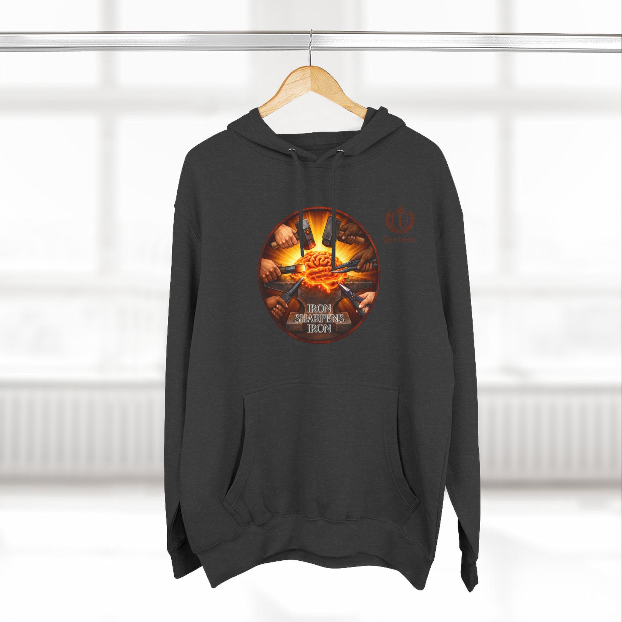 Iron Sharpens Iron - Fleece Hoodie