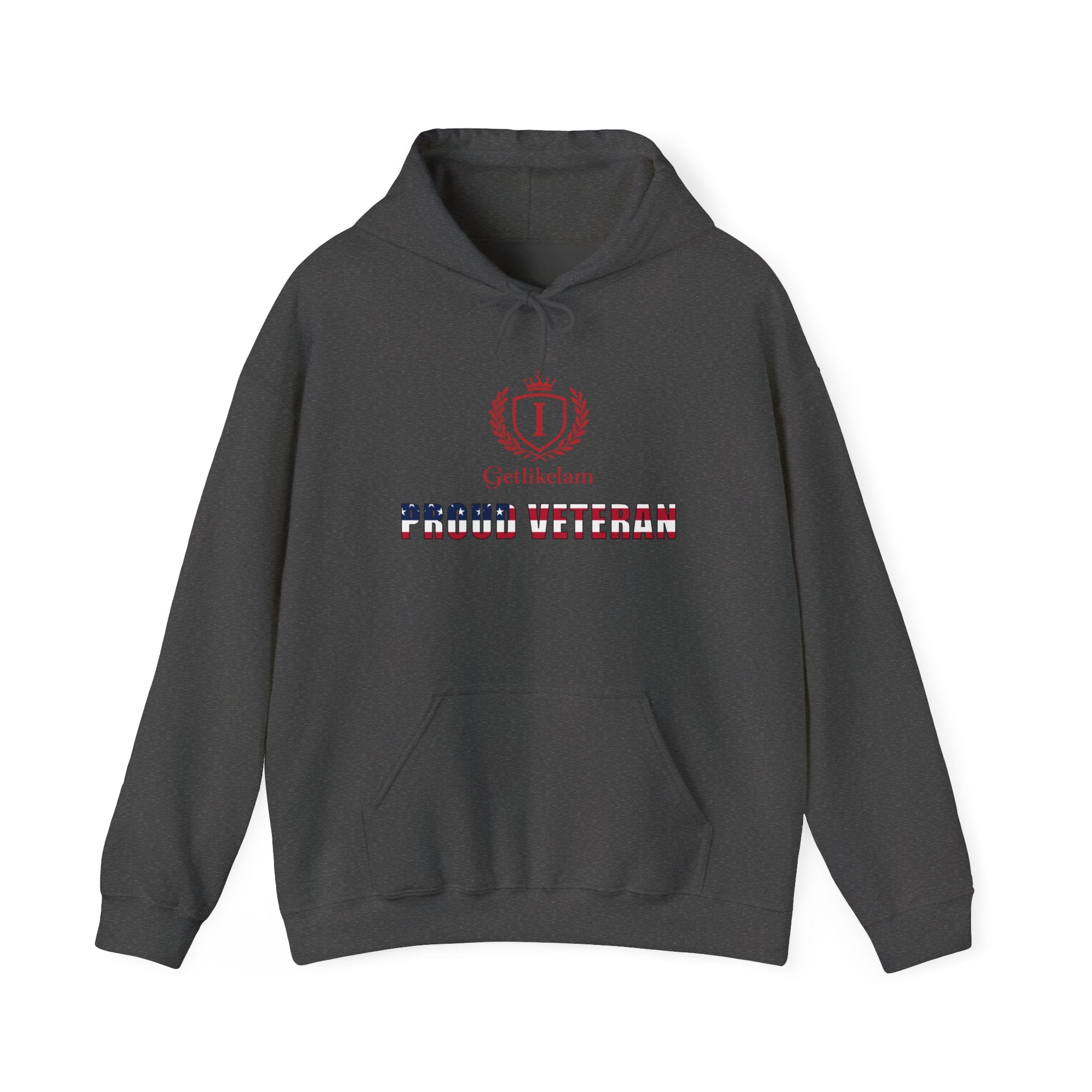 Unisex Hoodie – Patriotic Military Tribute Sweatshirt for Veterans & USA Pride