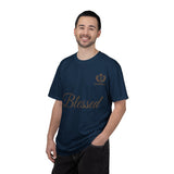 Blessed Script T-Shirt — Inspirational Faith Graphic Tee