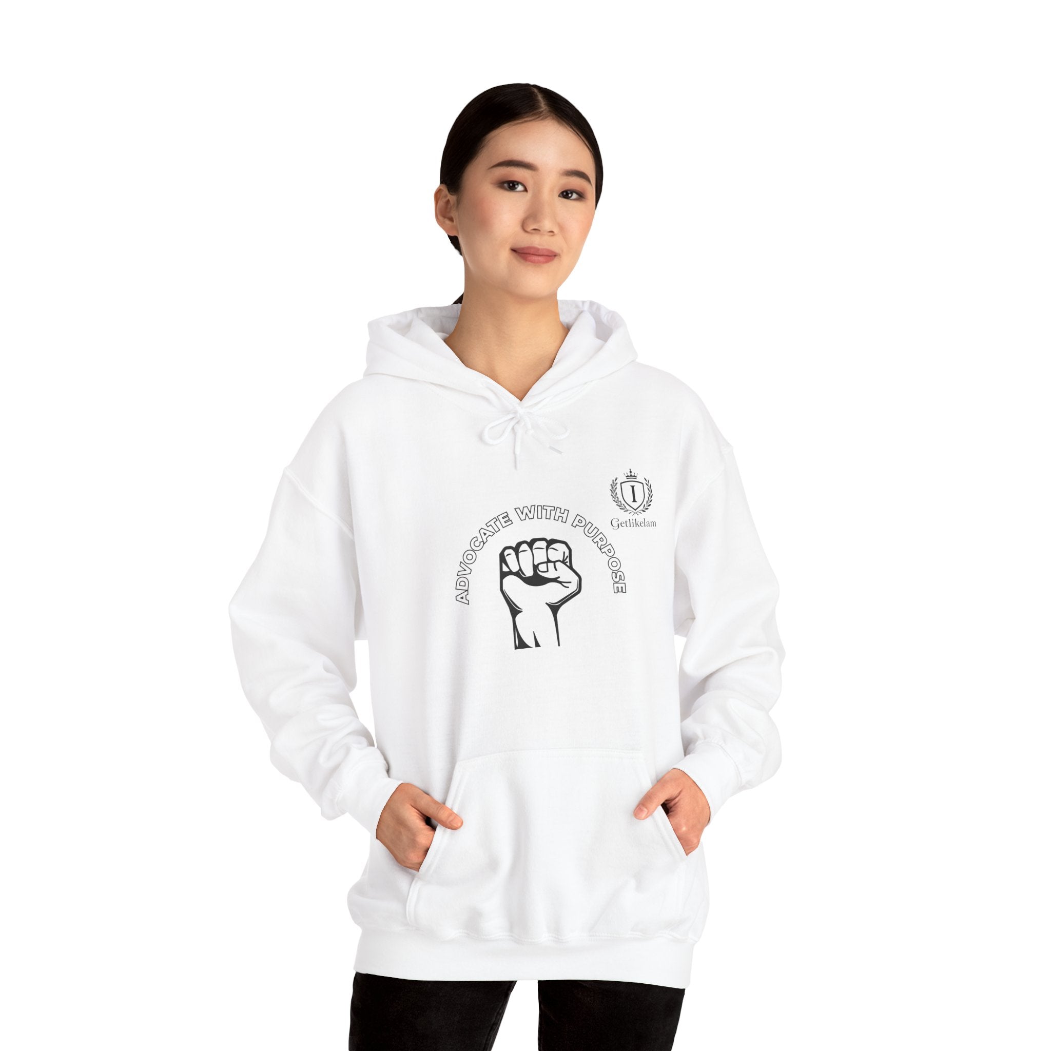 Equal Rights Fist Hoodie — "Together With Purpose" Empowerment Sweatshirt
