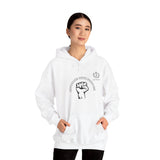 Equal Rights Fist Hoodie — "Together With Purpose" Empowerment Sweatshirt