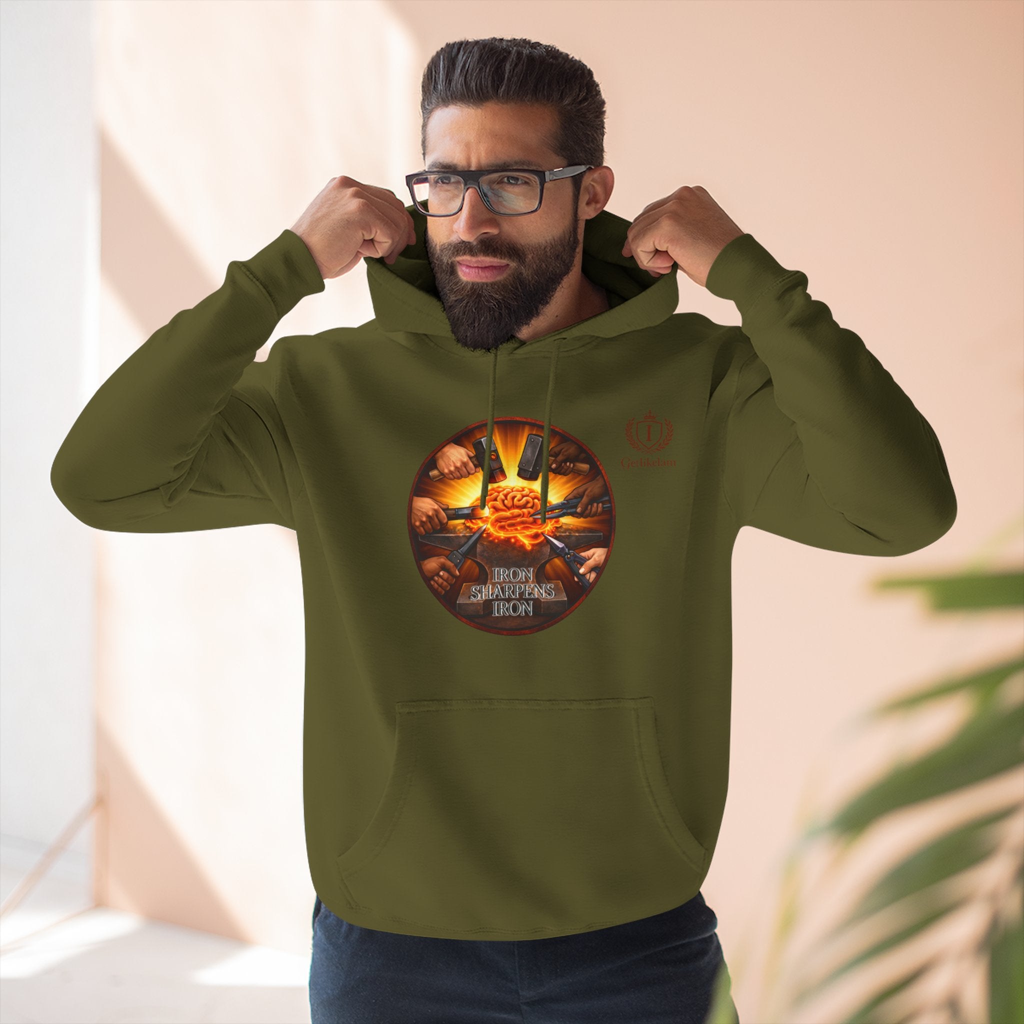 Iron Sharpens Iron - Fleece Hoodie