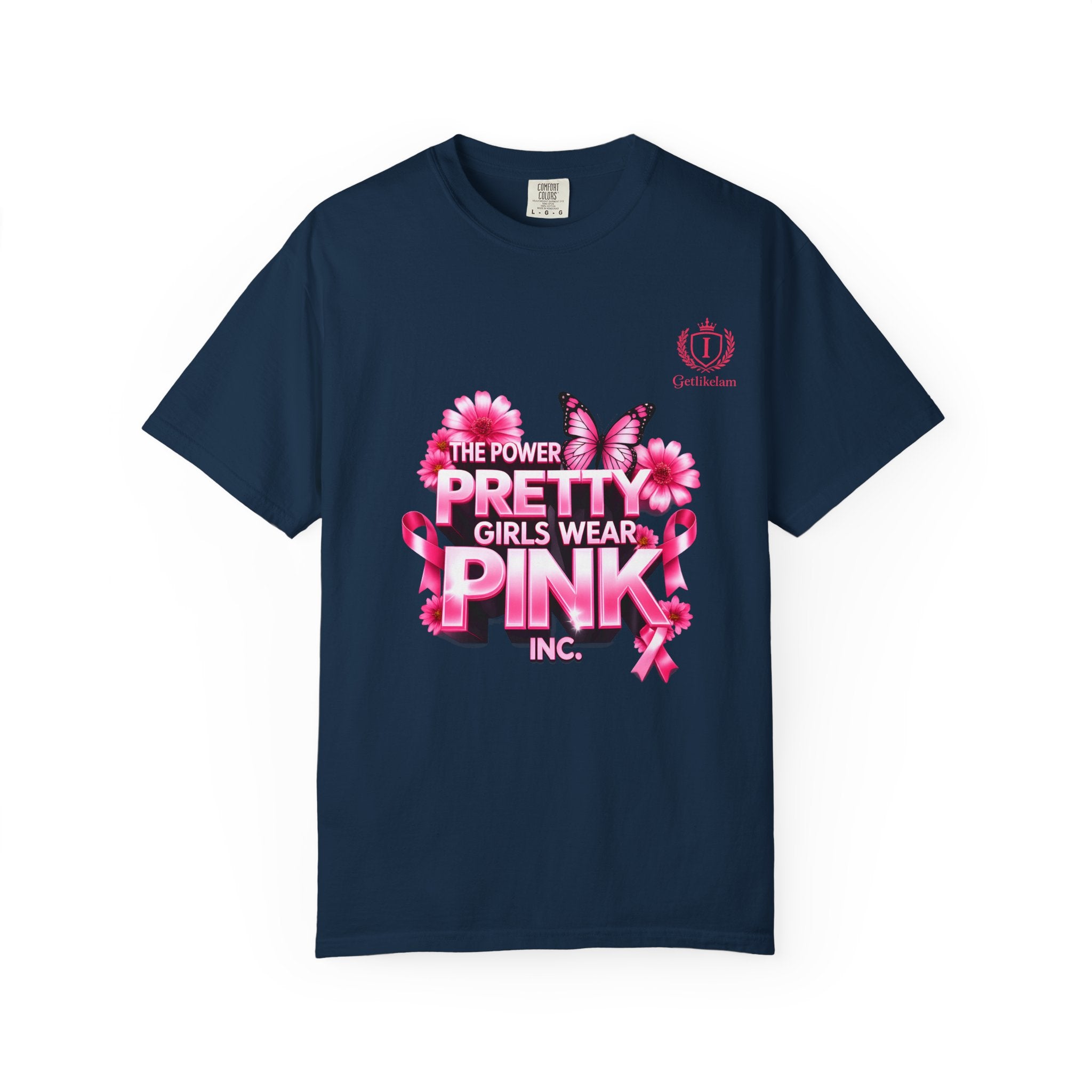 Pretty Girls Wear Pink T-Shirt —  Cancer Awareness Graphic Tee