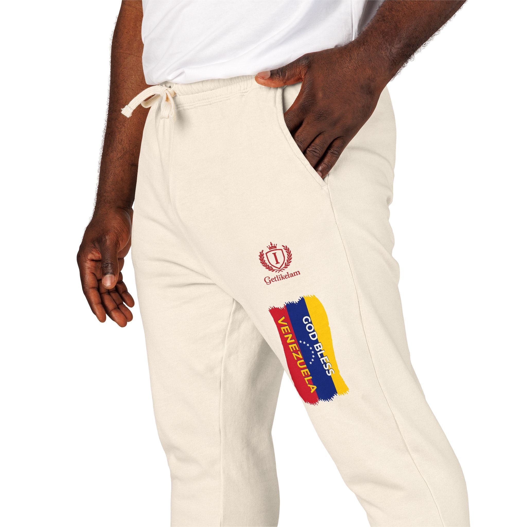 Venezuelan Flag Crest Sweatpants — Heritage Graphic Joggers
