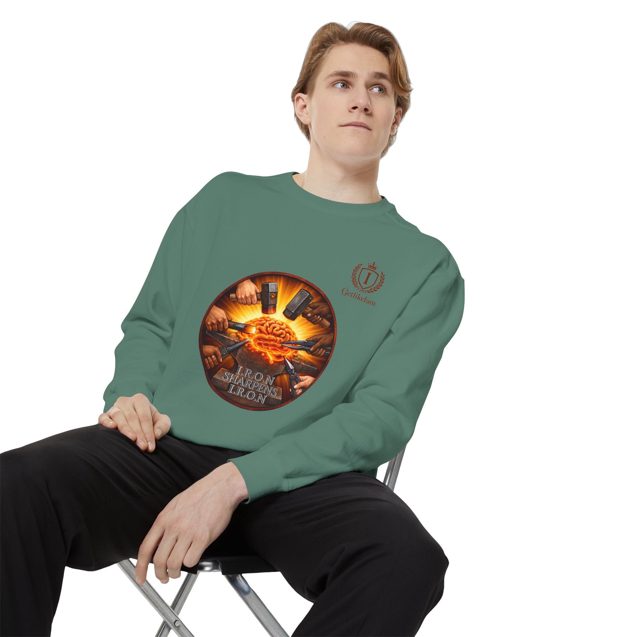 Iron Sharpen Iron Crewneck Sweatshirt