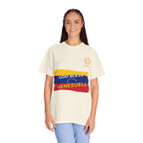 God Bless Venezuela T-Shirt — Venezuelan Flag Brushstroke Tee