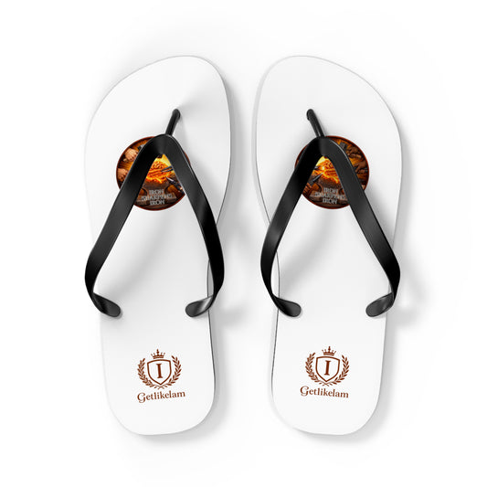Iron Sharpens Iron - Men's Flip Flops