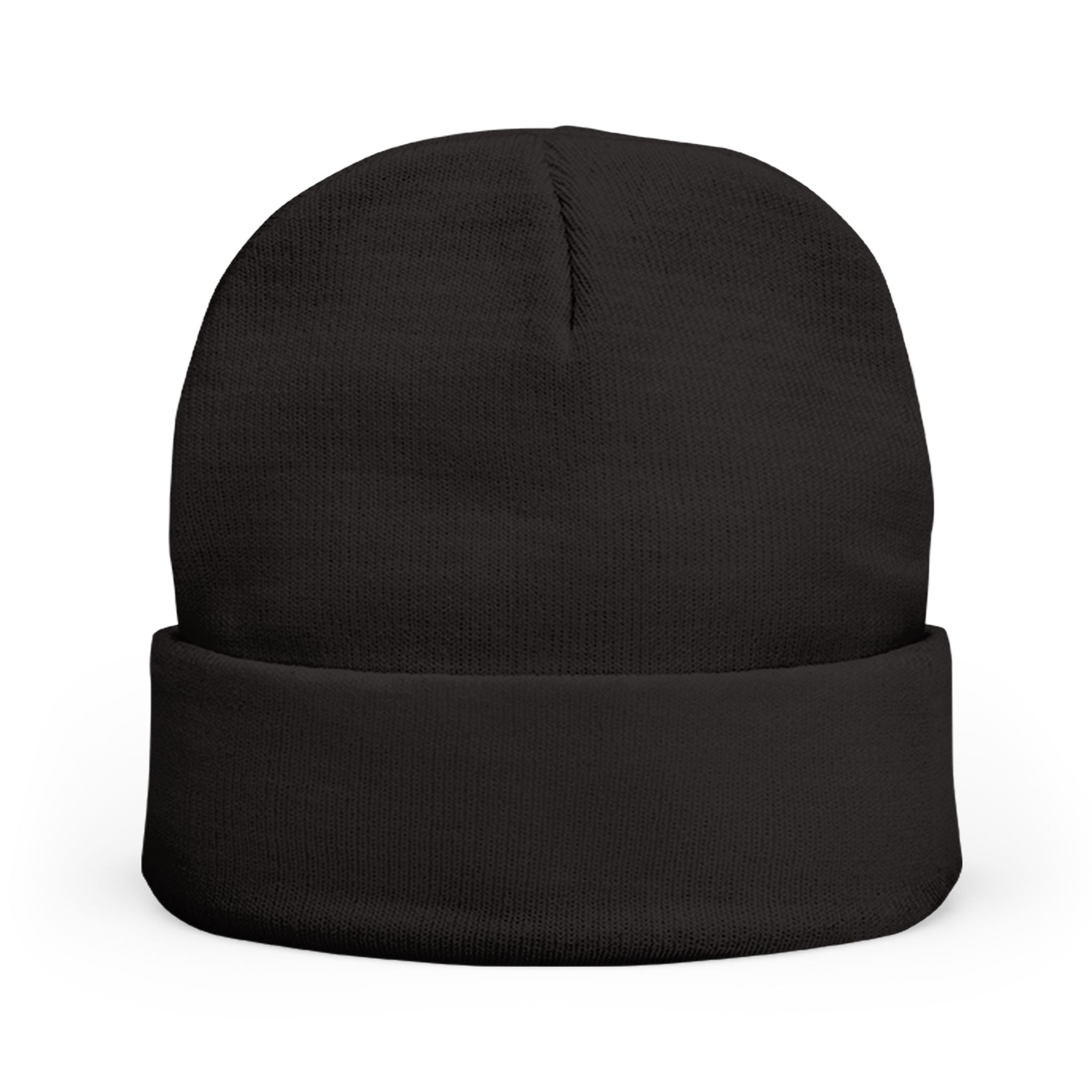 Embroidered 'God Bless Ukraine' Knit Beanie — Supportive Winter Hat