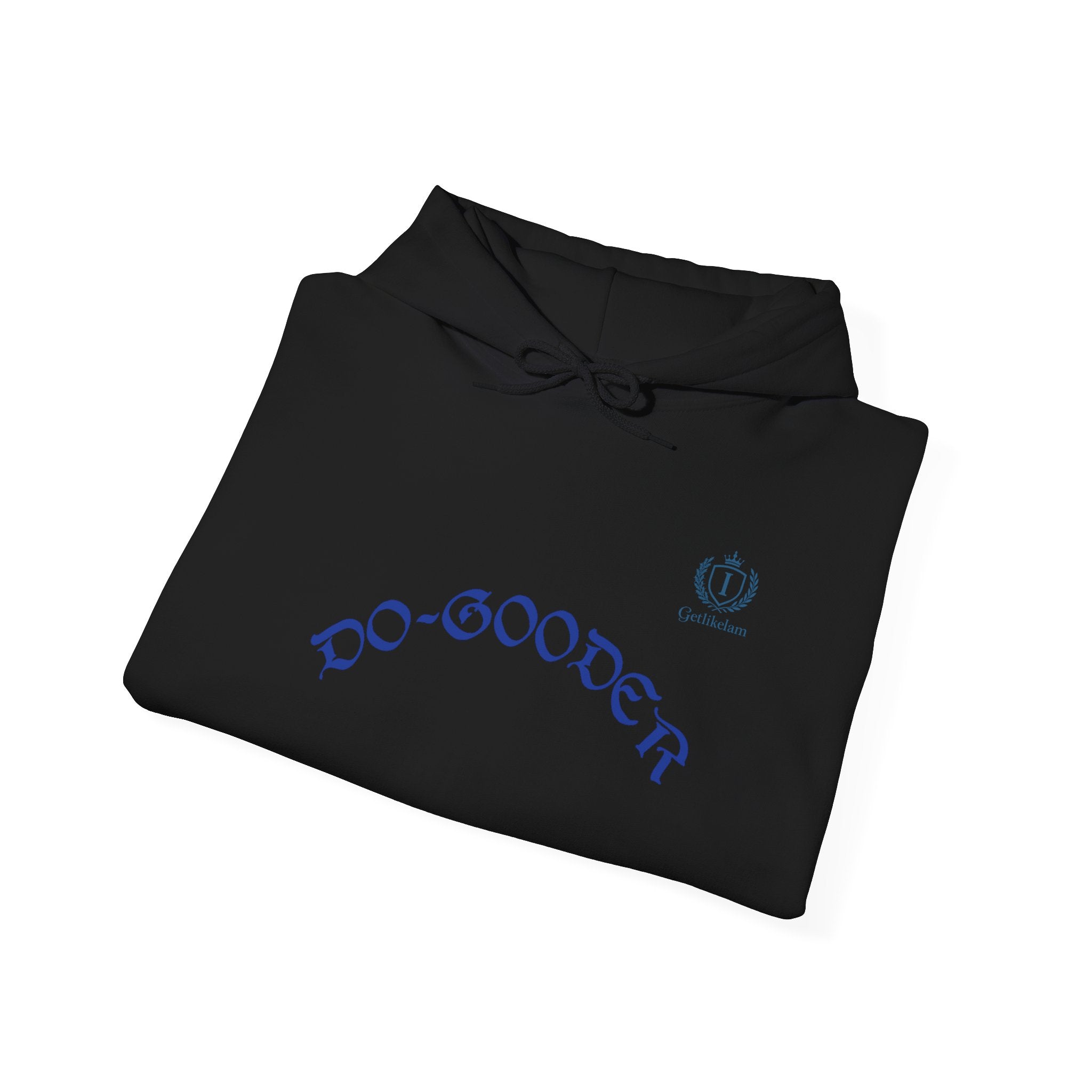 Do-Gooder Hoodie — Minimal White Philanthropy Sweatshirt