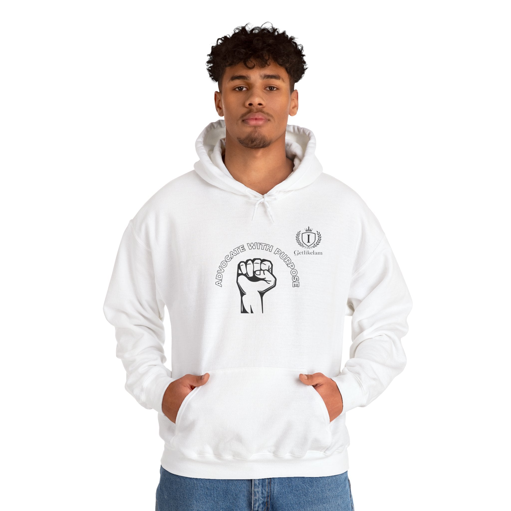 Equal Rights Fist Hoodie — "Together With Purpose" Empowerment Sweatshirt