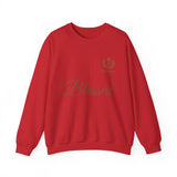 Blessed Crewneck Sweatshirt — Minimal Christian Faith Pullover