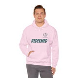 Redeemed Hoodie — Christian Faith Pullover with 'Redeemed' Script