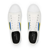Men's Sneakers — Blue & Yellow Ukraine Pride Graphic