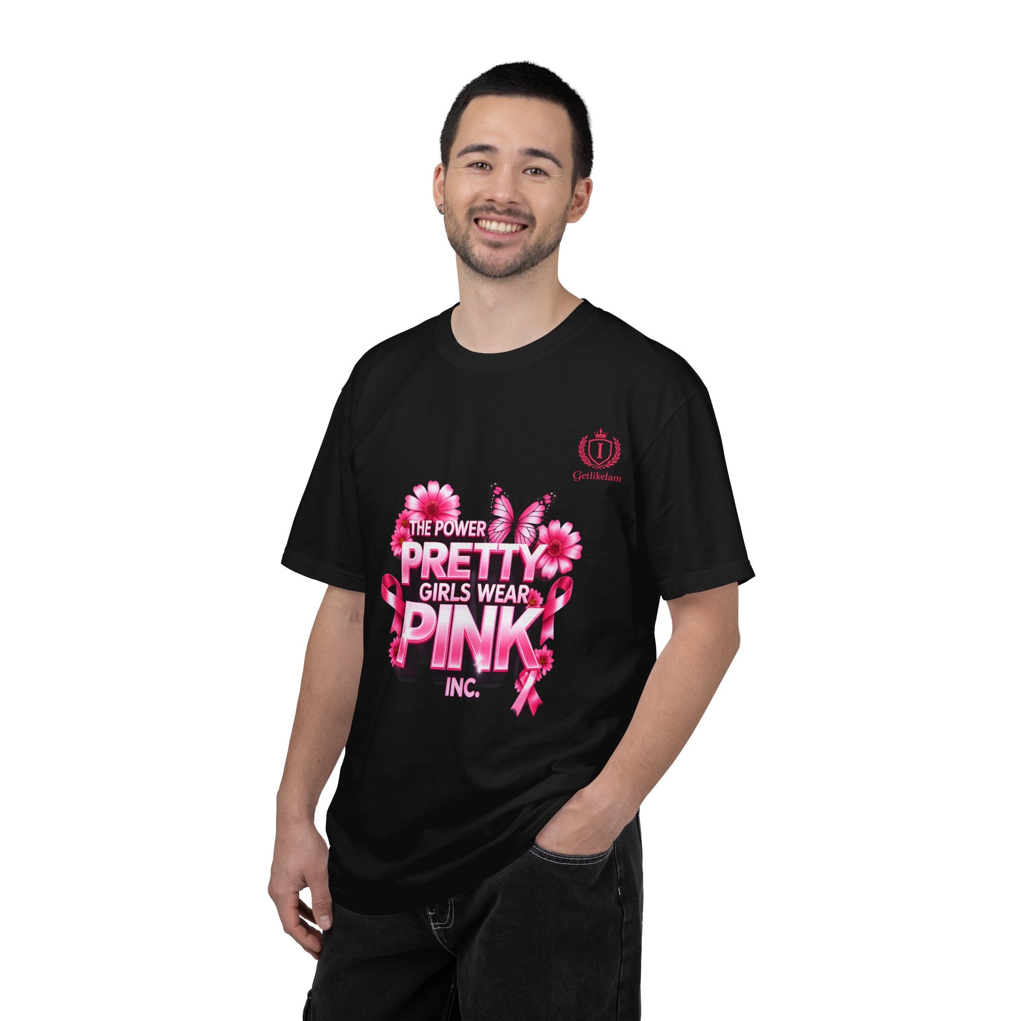 Pretty Girls Wear Pink T-Shirt —  Cancer Awareness Graphic Tee