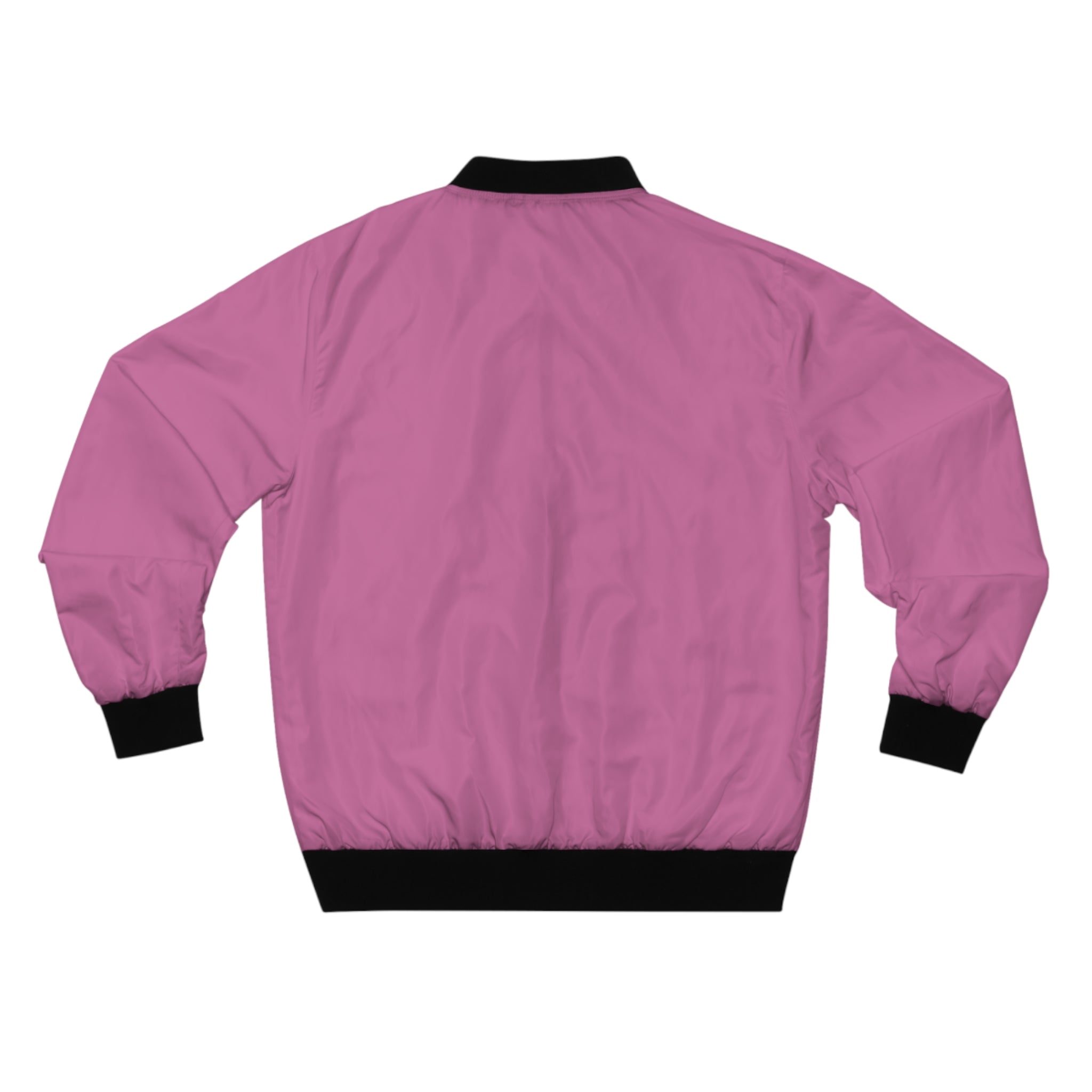 Pink Cancer Awareness Bomber Jacket — "Together We Beat Cancer"