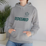 Redeemed Hoodie — Christian Faith Pullover with 'Redeemed' Script