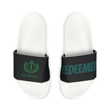 Men's Slide Sandals — Removable Strap Athletic Pool & Casual Beach Slides