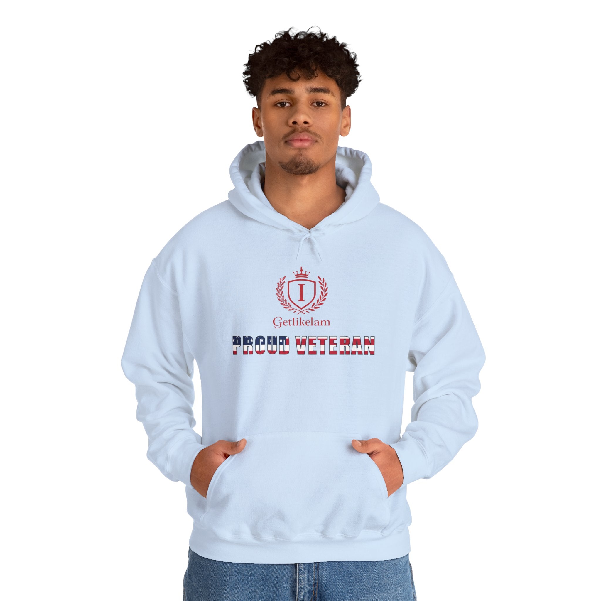 Unisex Hoodie – Patriotic Military Tribute Sweatshirt for Veterans & USA Pride