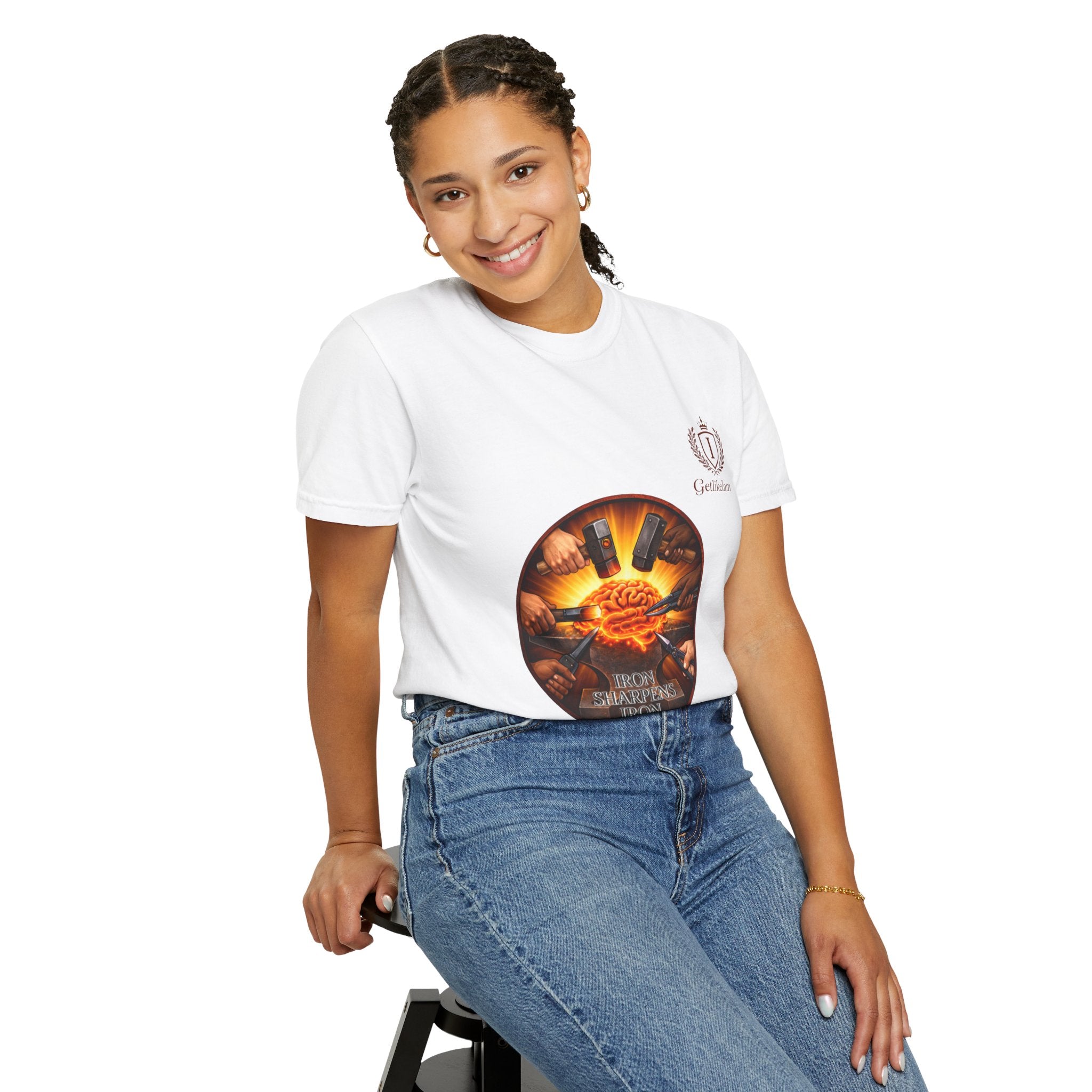 Iron Sharpens Iron Unisex Garment T-shirt