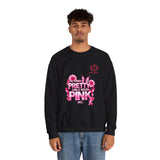 Pink Butterfly 'Pretty Girls Wear Pink' Crewneck Sweatshirt