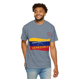Venezuela Flag T-Shirt — "Dios Bendiga a Venezuela" Patriotic Tee