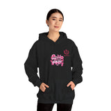 Pretty in Pink Floral Hoodie — Cancer Awareness Comfort Pullover