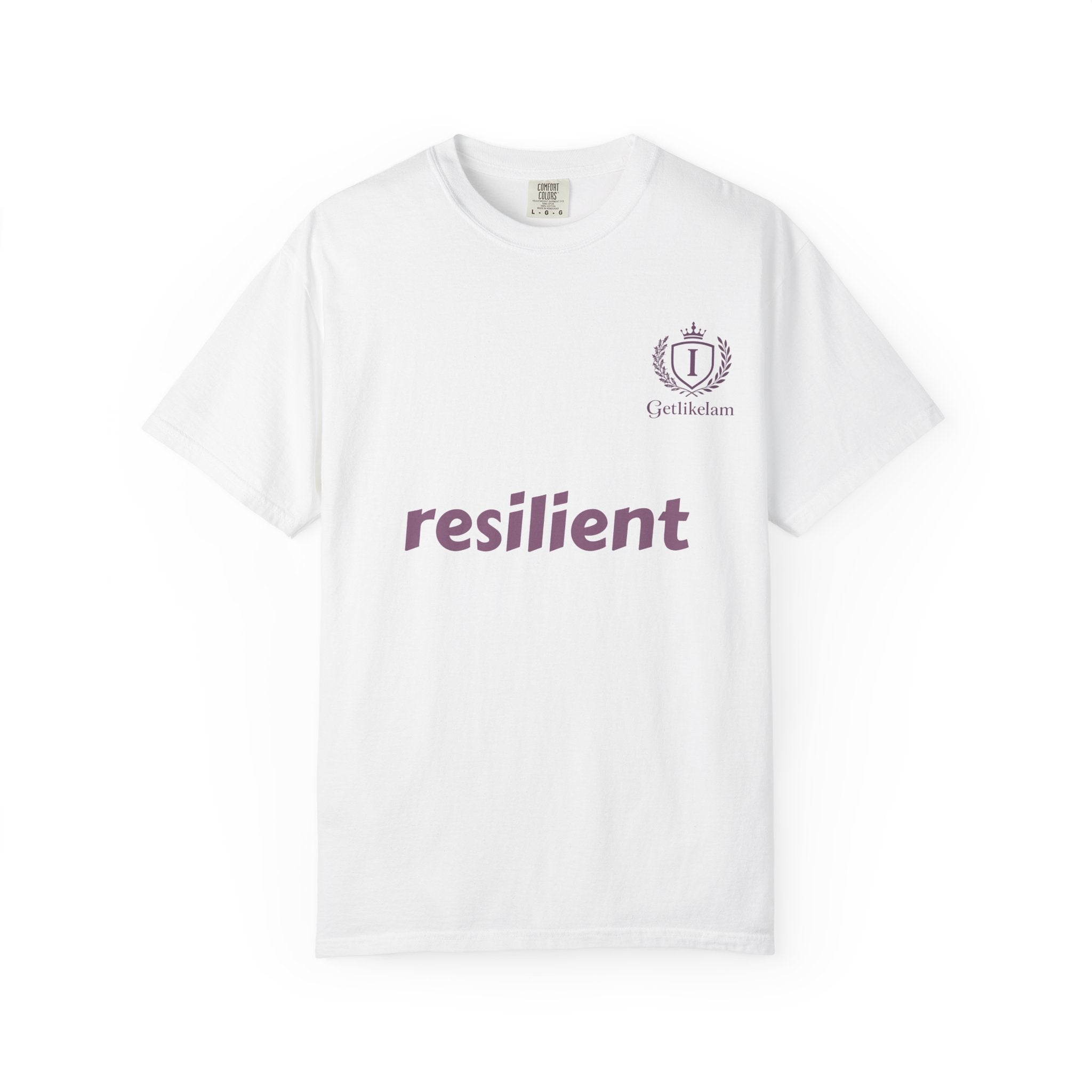 resilient Graphic T-Shirt — Casual Hashtag Tee for Everyday Wear
