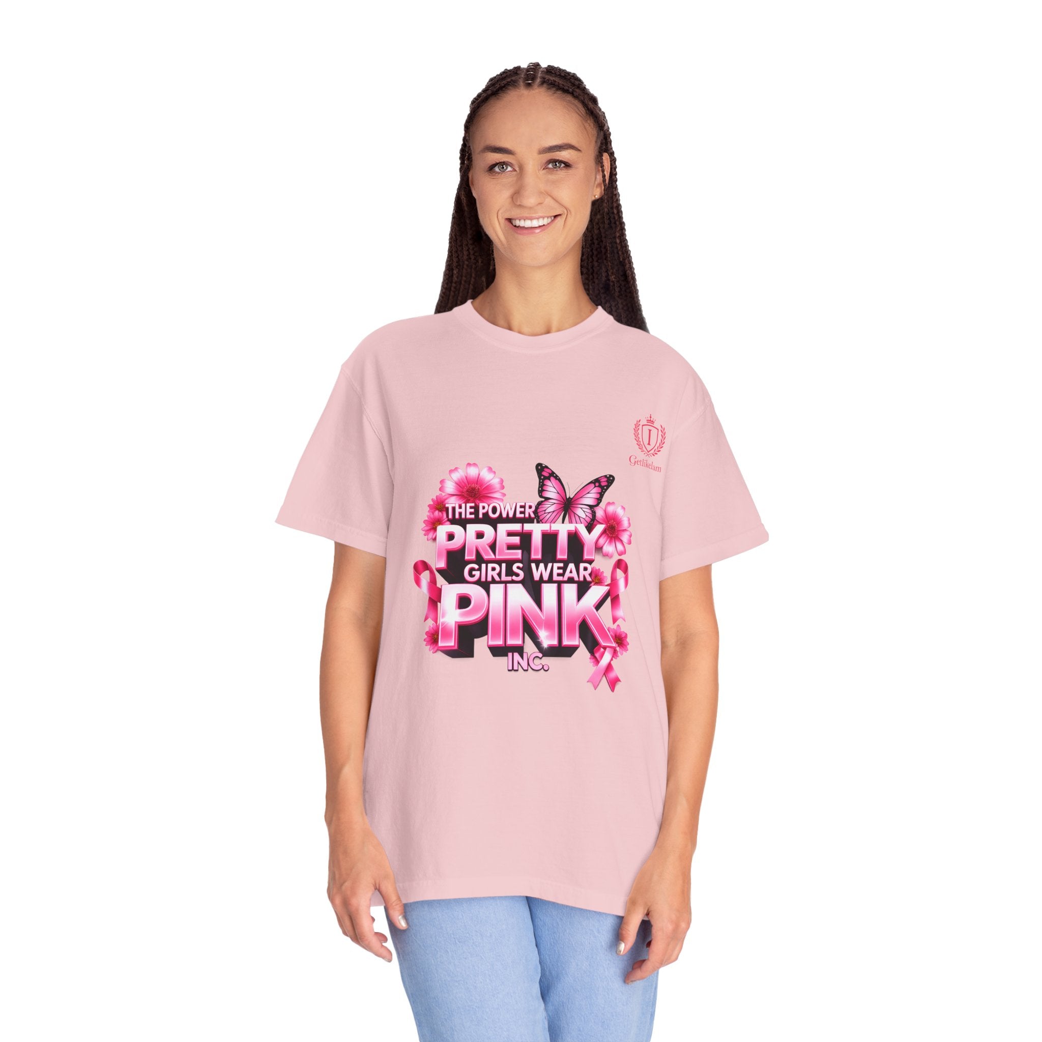 Pretty Girls Wear Pink T-Shirt —  Cancer Awareness Graphic Tee