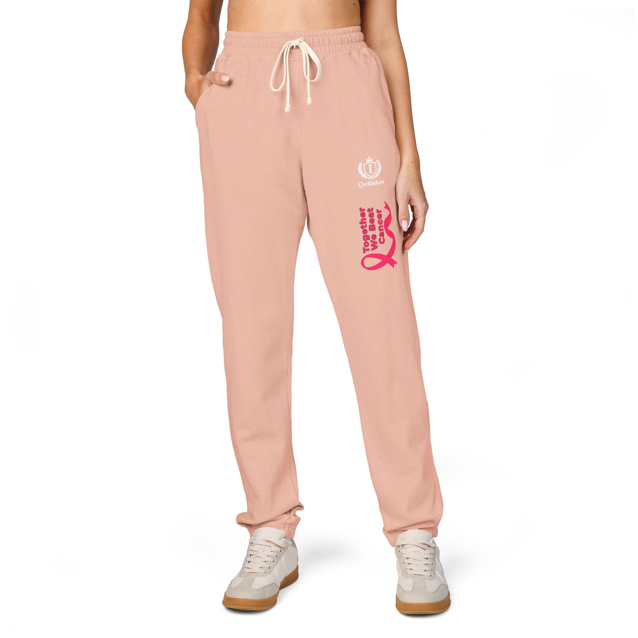 Unisex Garment-Dyed Fleece Sweatpants
