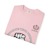 Advocate With Purpose T-Shirt — Raised Fist Social Justice Tee