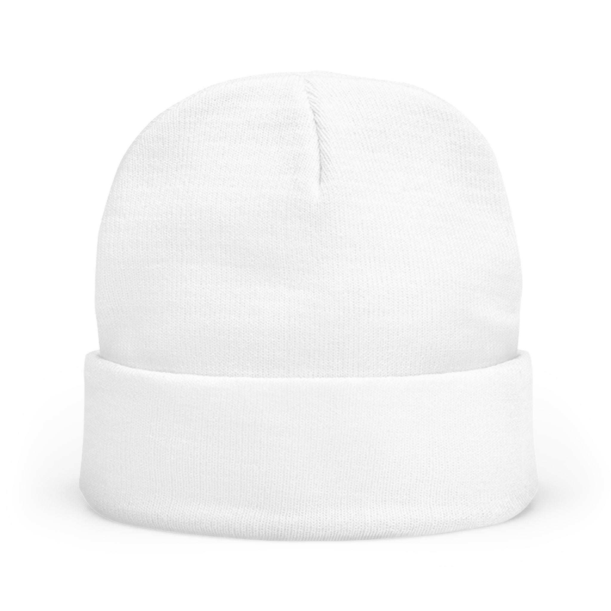 Embroidered "End Of Care With Attitude" Fist Knit Beanie