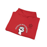 Equal Rights Fist Hoodie — "Together With Purpose" Empowerment Sweatshirt