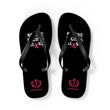Flip Flops — No One Fights Alone Pink Ribbon Cancer Awareness Sandals