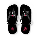 Flip Flops — No One Fights Alone Pink Ribbon Cancer Awareness Sandals