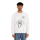 Advocate With Purpose Sweatshirt — Raised Fist Activism Crewneck