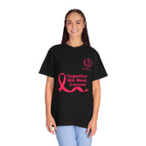 Together We Beat Cancer T-Shirt — Cancer Awareness Ribbon Tee