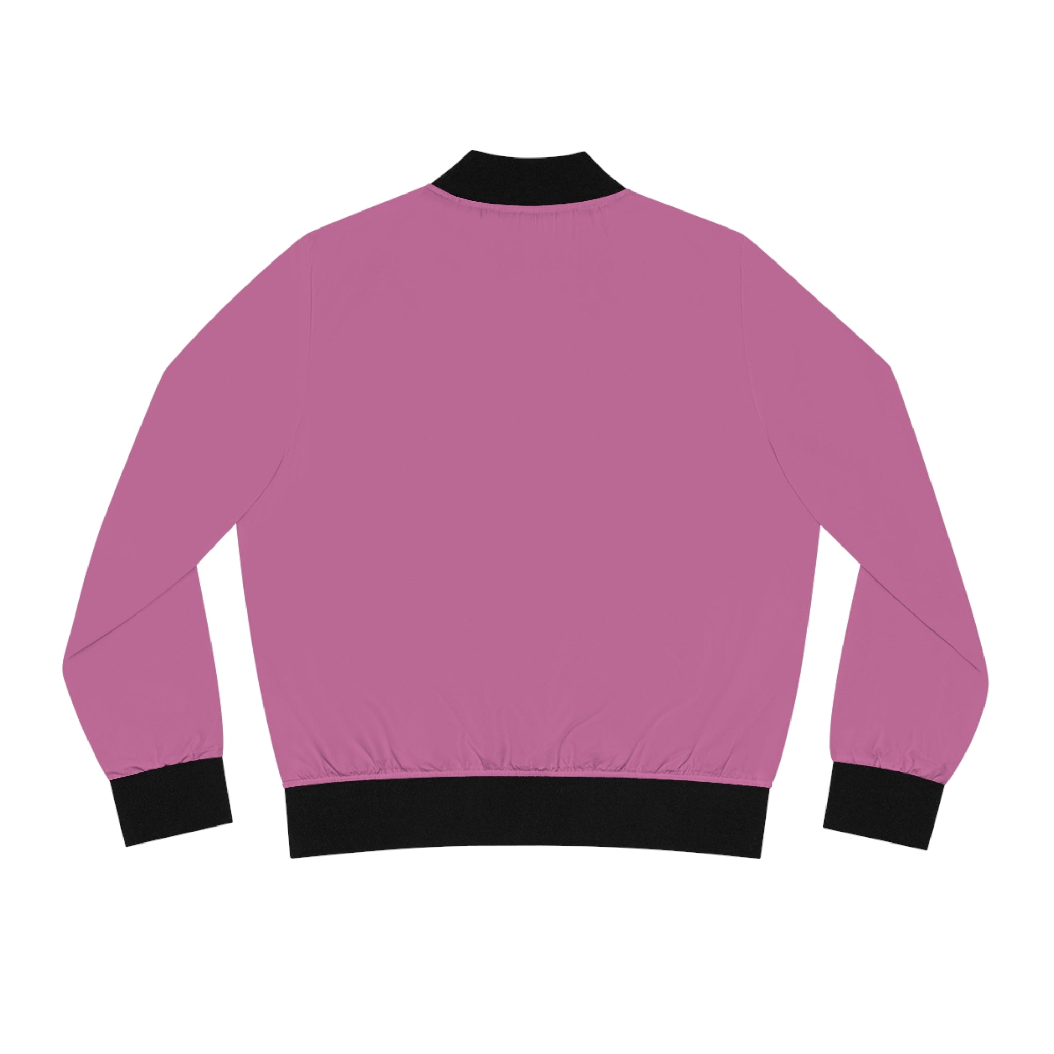 Cancer Awareness Women's Bomber Jacket - "Together We Beat Cancer" Pink Ribbon