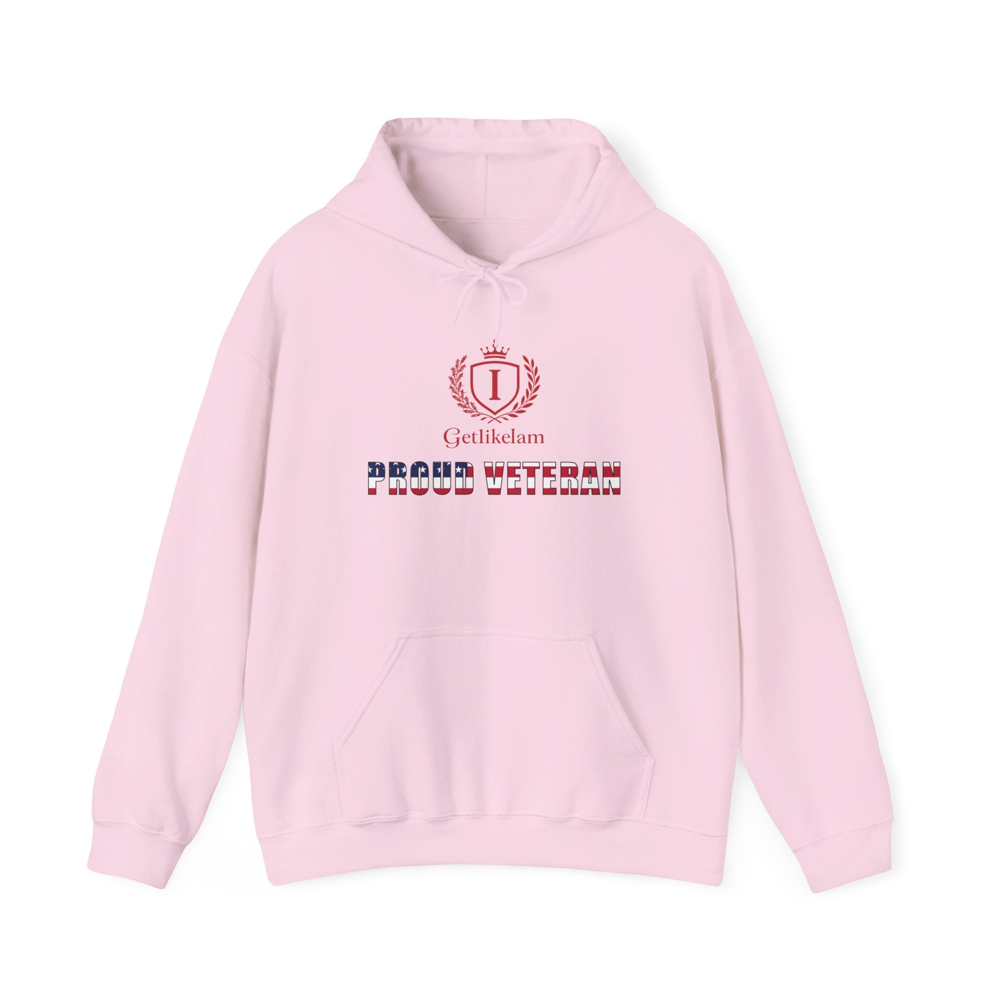 Unisex Hoodie – Patriotic Military Tribute Sweatshirt for Veterans & USA Pride