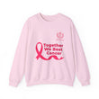 Cancer Awareness Crewneck - "Together We Beat Cancer" Sweatshirt
