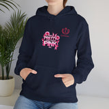 Pretty in Pink Floral Hoodie — Cancer Awareness Comfort Pullover