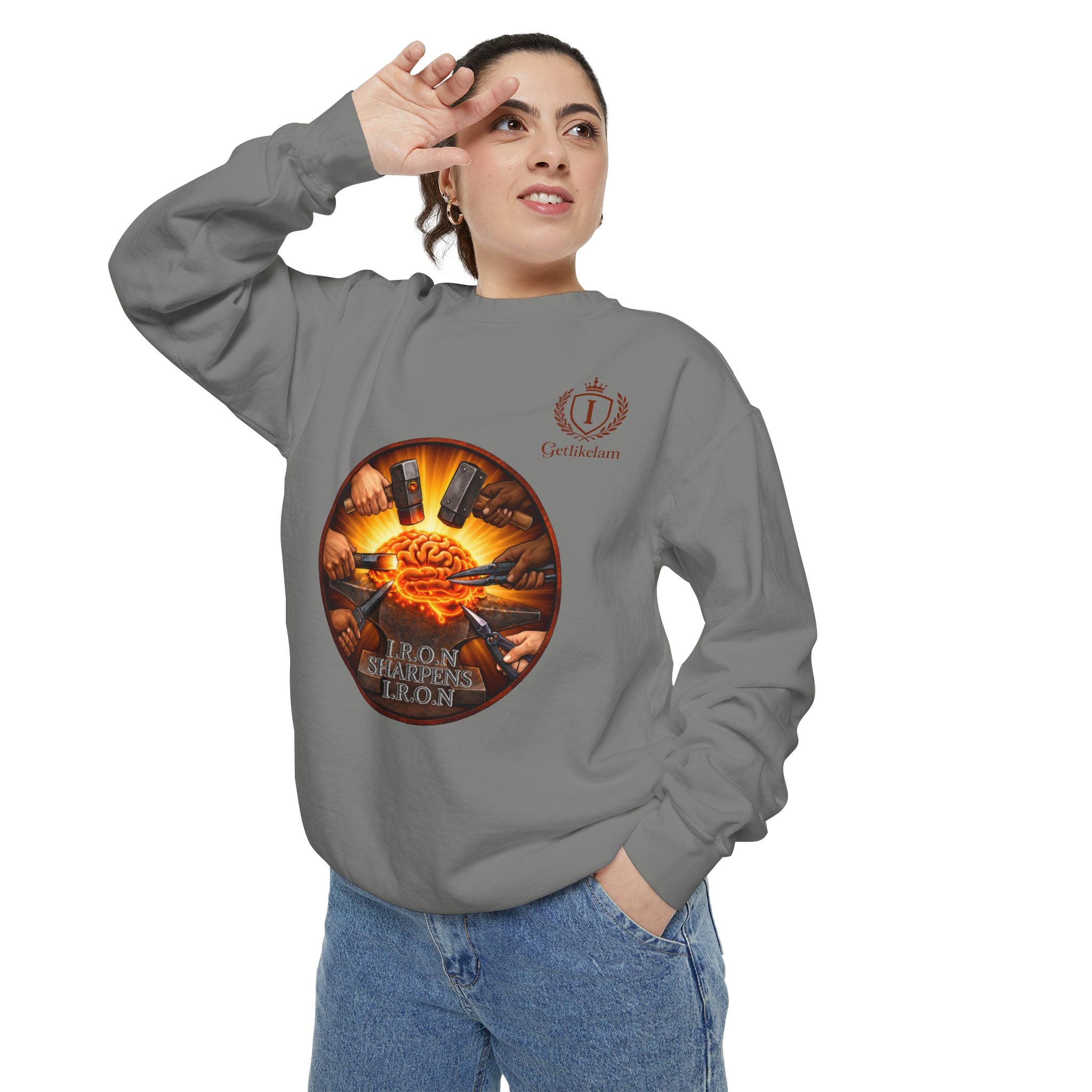 Iron Sharpen Iron Crewneck Sweatshirt