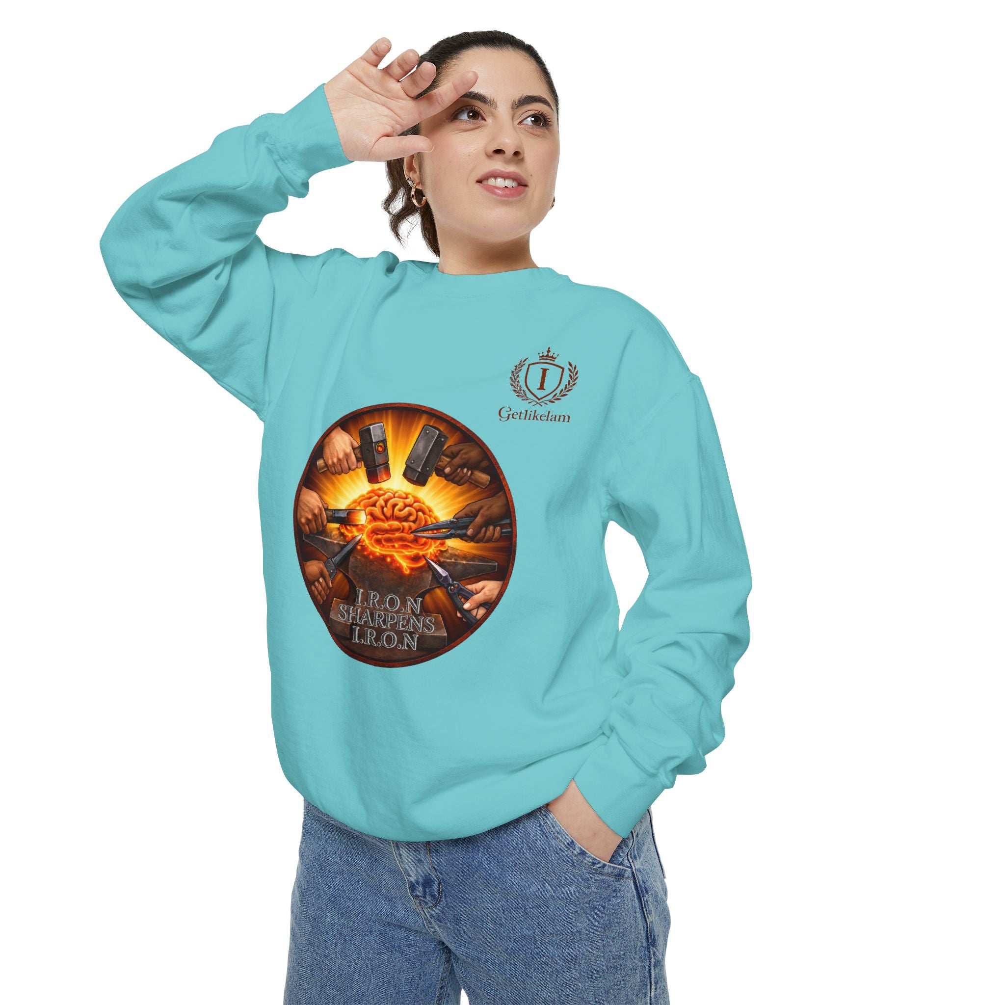 Iron Sharpen Iron Crewneck Sweatshirt