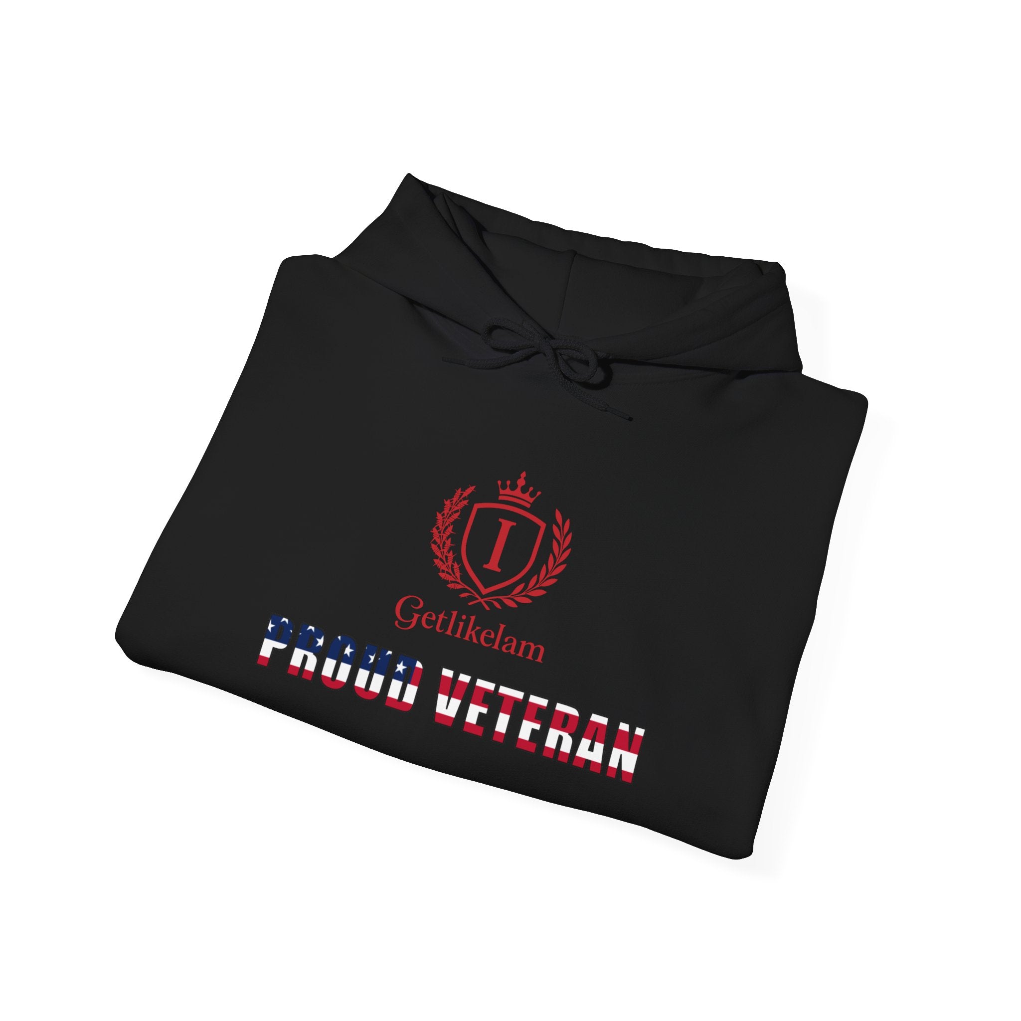 Unisex Hoodie – Patriotic Military Tribute Sweatshirt for Veterans & USA Pride