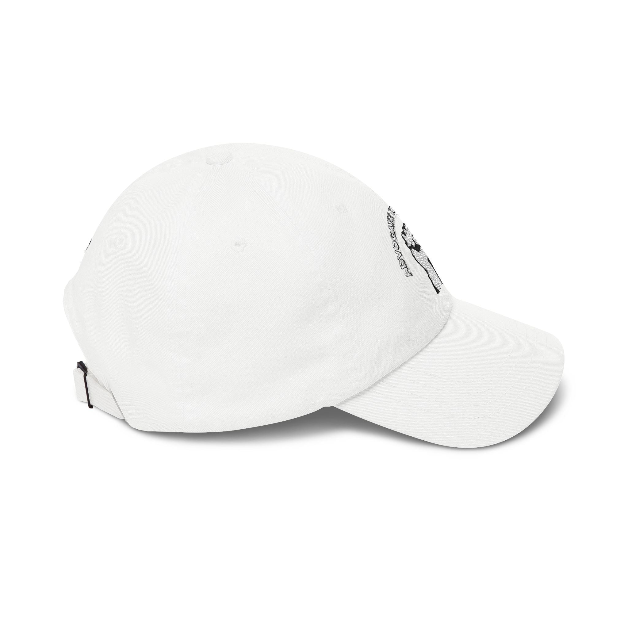 Classic Dad Cap — Raised Fist Graphic “Power With Purpose” Embroidered Hat