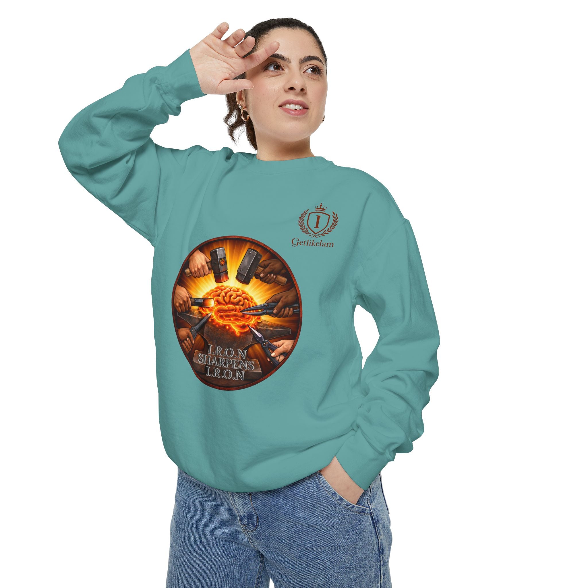 Iron Sharpen Iron Crewneck Sweatshirt