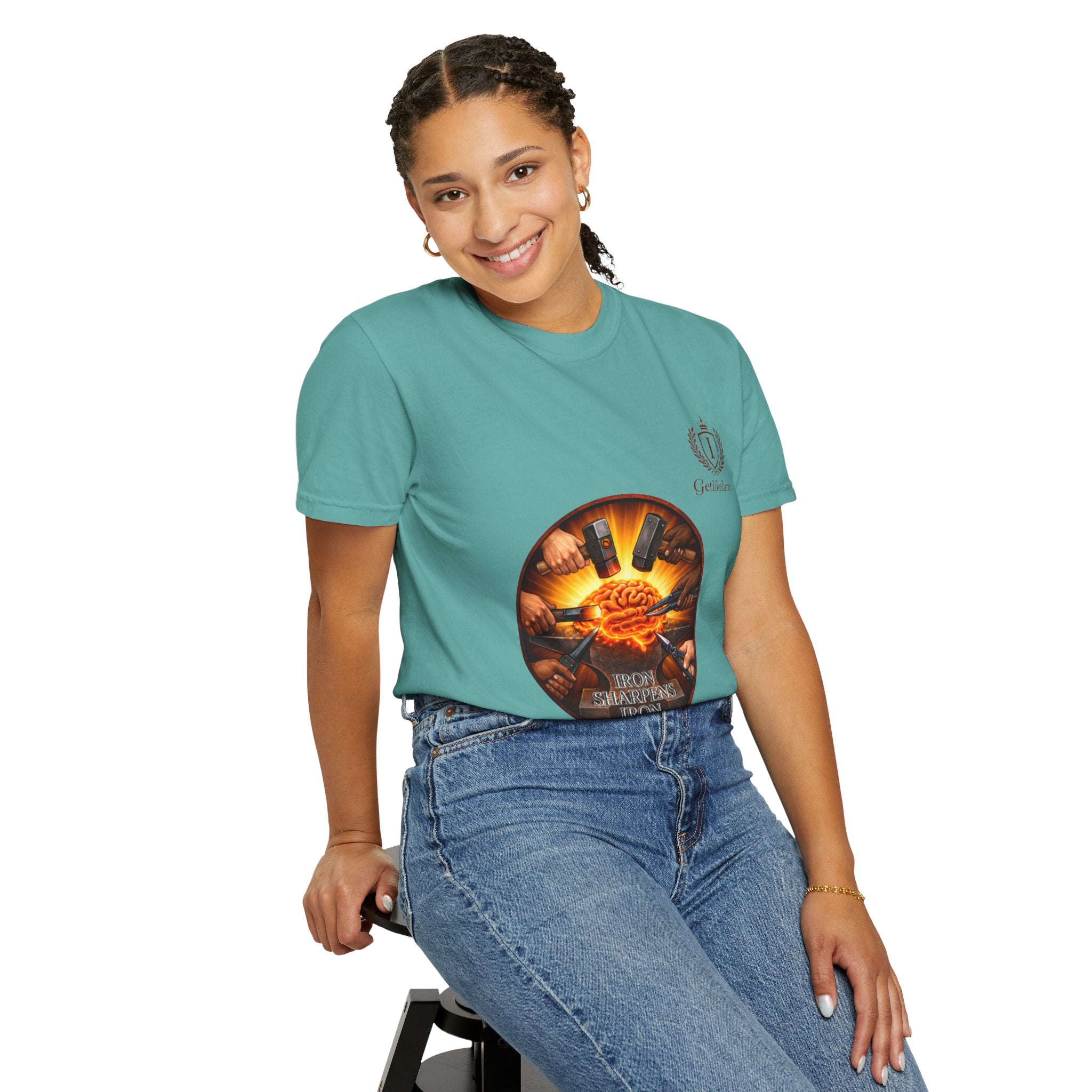 Iron Sharpens Iron Unisex Garment T-shirt