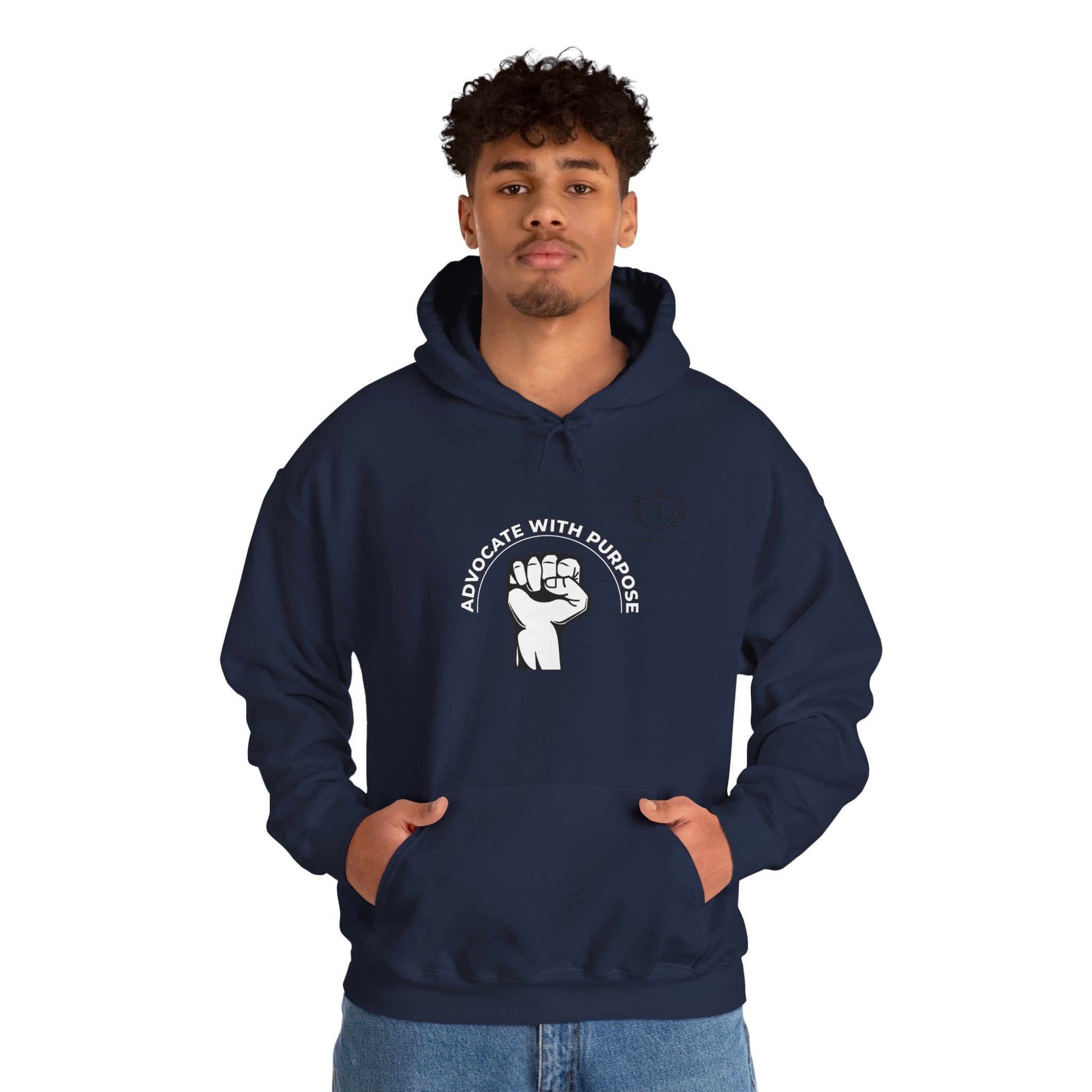 Equal Rights Fist Hoodie — "Together With Purpose" Empowerment Sweatshirt