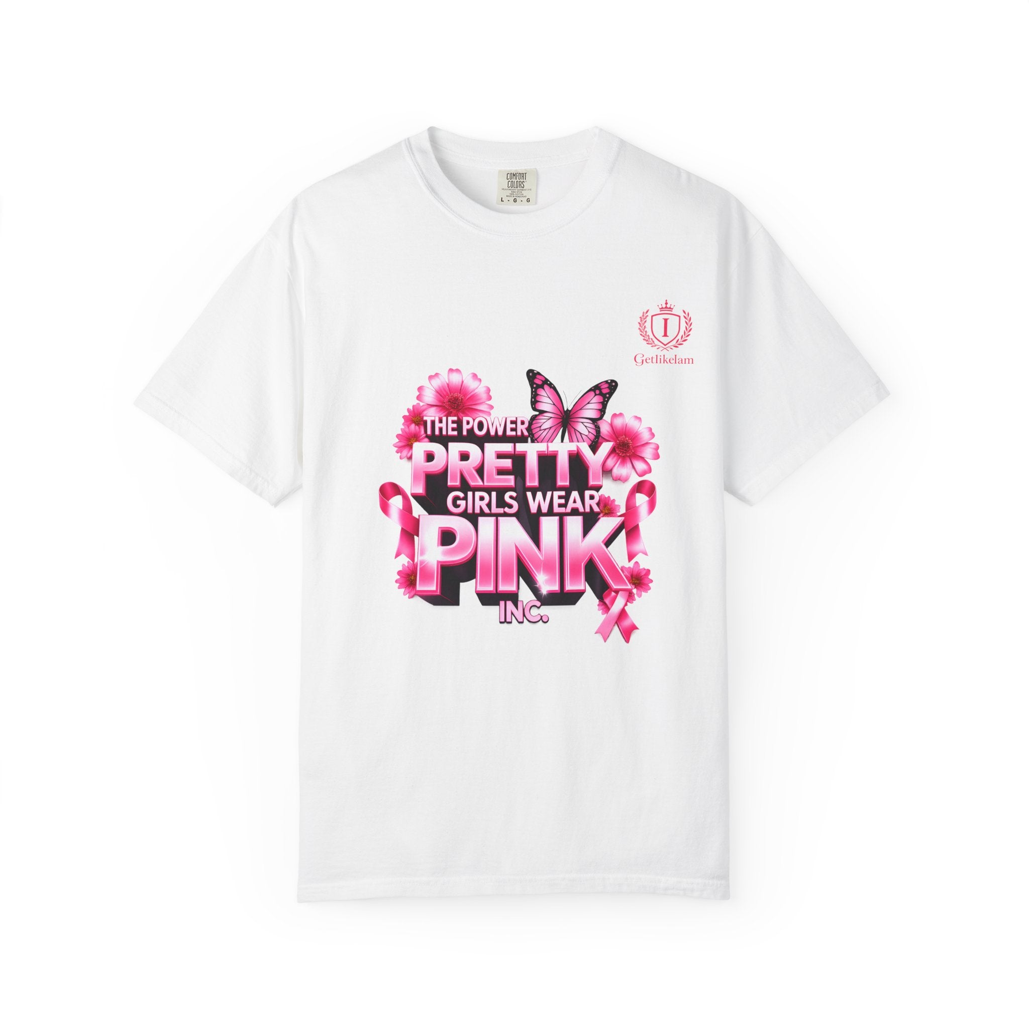 Pretty Girls Wear Pink T-Shirt —  Cancer Awareness Graphic Tee