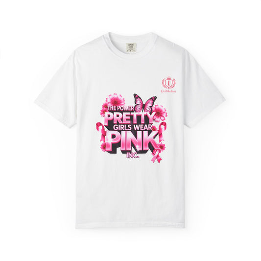 Pretty Girls Wear Pink T-Shirt —  Cancer Awareness Graphic Tee