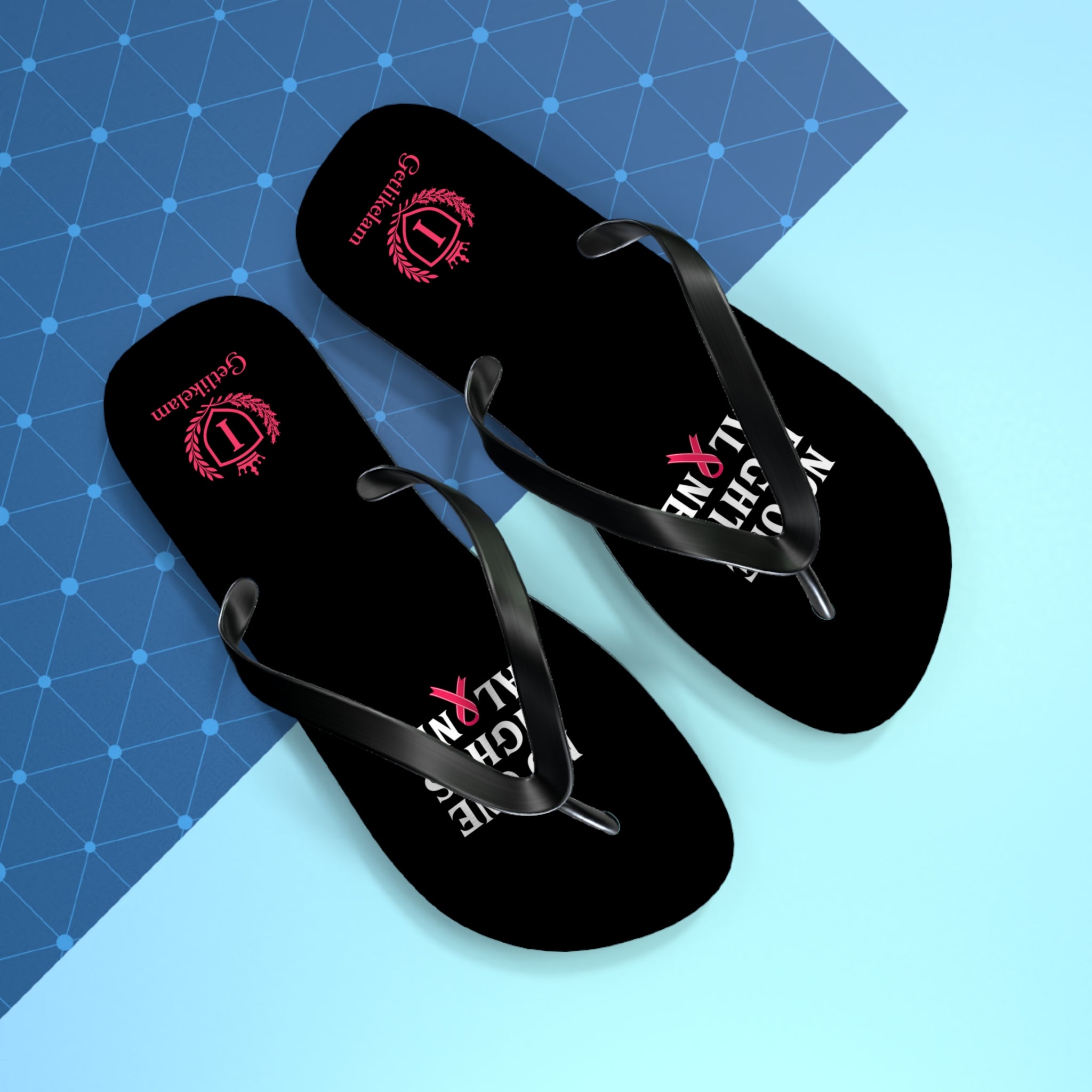 Flip Flops — Pink Ribbon Awareness Sandals